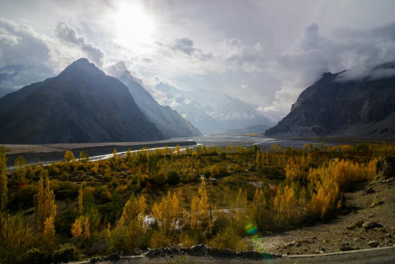 Autumn in pakistan's mountains