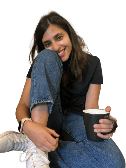 Image of Hira (founder of Musafir in Transit) sitting with a white background 