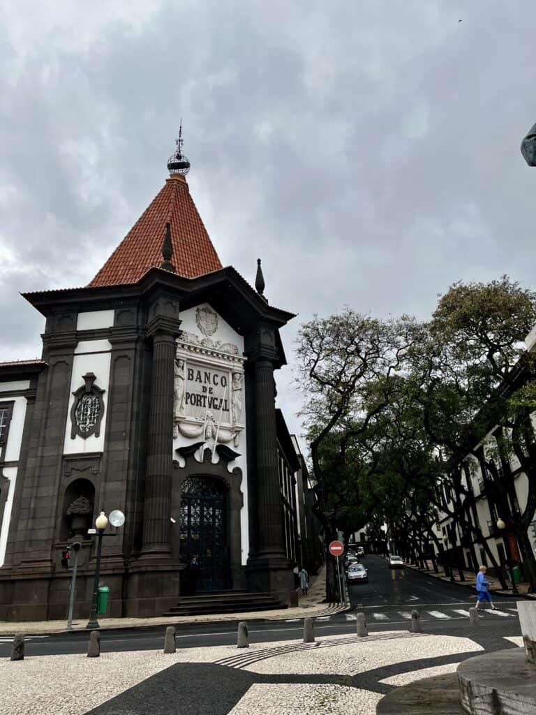 Bank of Portugal building in Madeira